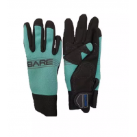 Перчатки неопренові для підводного полювання та дайвінгу  BARE TROPIC PRO GLOVE 2 мм АКВАМАРИН