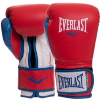 Перчатки боксерські EVERLAST POWERLOCK P00000730 16 унцій червоний-синій