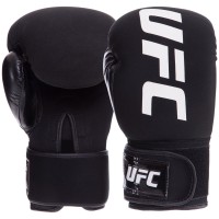 Перчатки боксерські UFC PRO Washable UHK-75007 S-M чорний