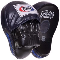 Лапа вигнута для боксу та єдиноборств FAIRTEX FMV9 24x19x5см 2шт кольори в асортименті