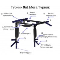 Бруси, перекладина, прес Sparta BPP-34